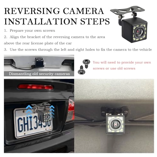 Backup Camera - Night Vision wired