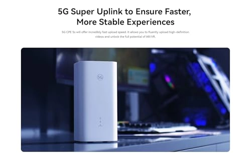 5G CPE 5s - 5G WiFi 6 3.6 Gbps