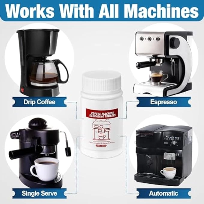 Espresso Machine Cleaning Tablets - 600 Pcs