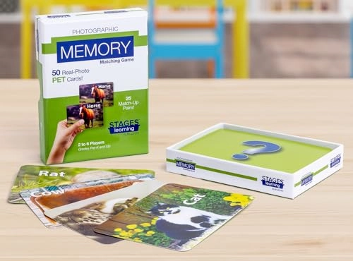 Pets Memory Card Game - 3 years and up