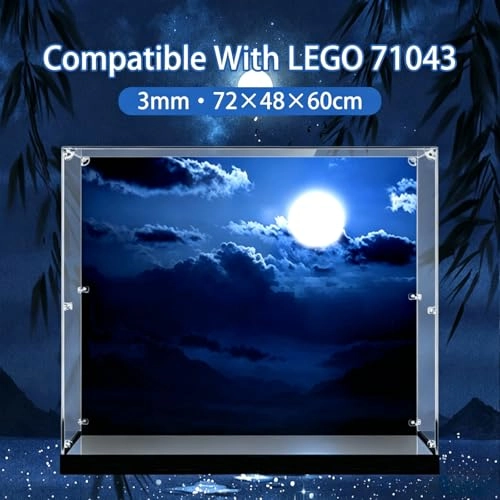 LEGO 71043 Acrylic Display Case - 3mm