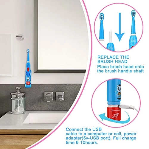 8630 - Kids 6 Modes 2-Min Timer