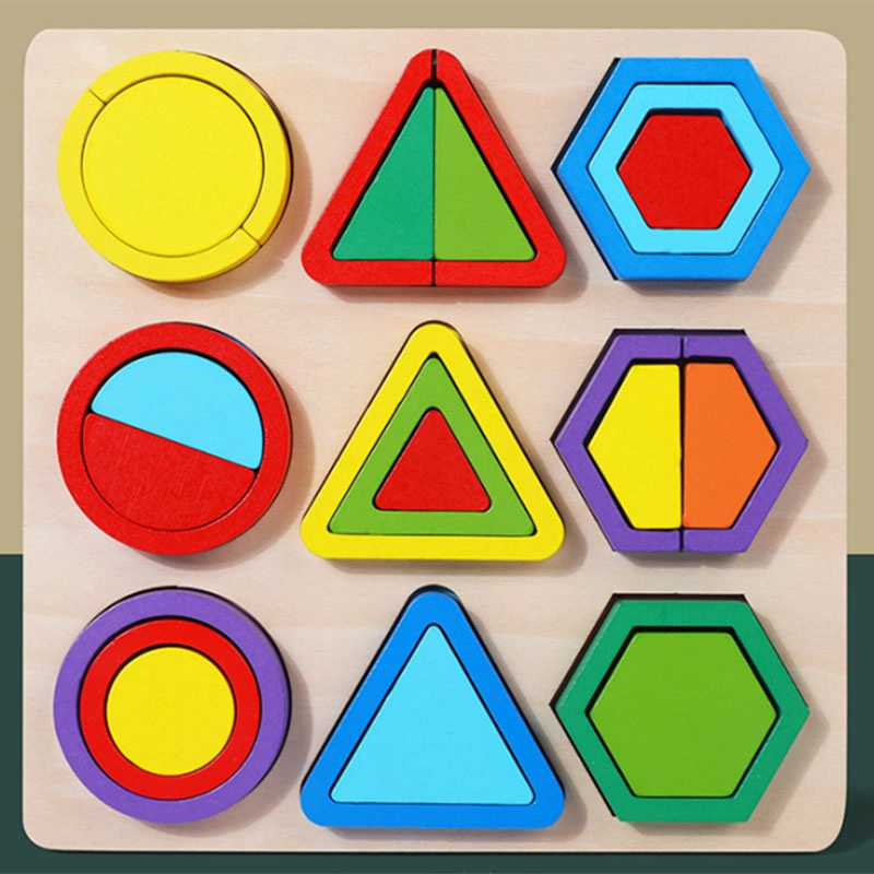 Geometric Shapes Sorting Puzzle - 2+