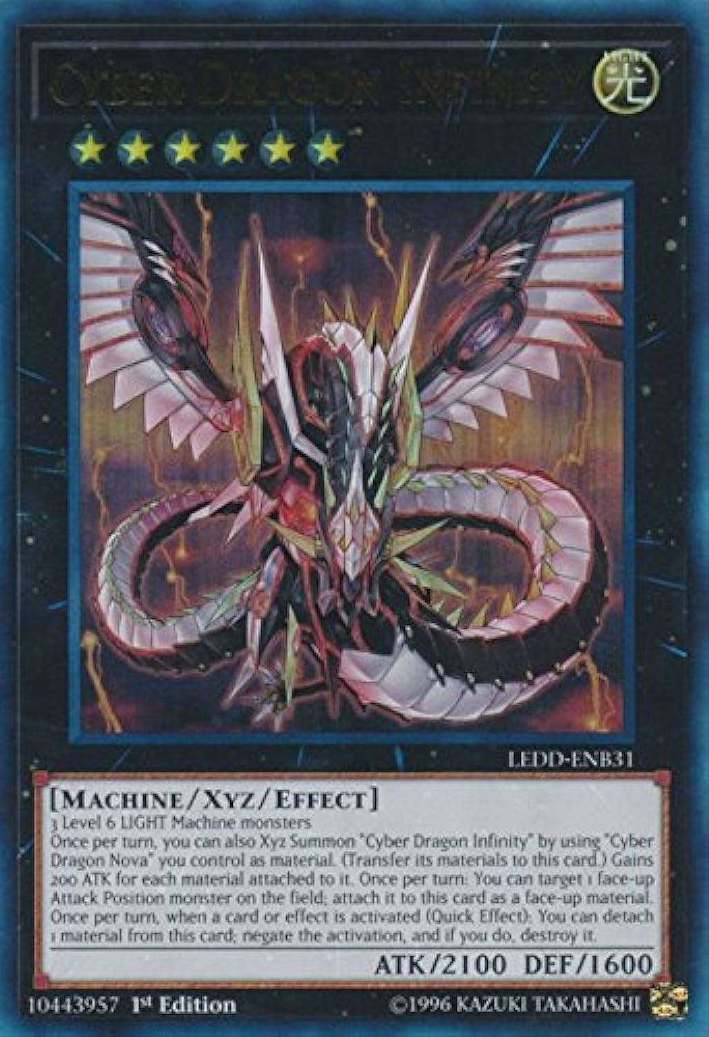 Yu-Gi-Oh! Cyber Dragon Infinity LEDD-ENB31