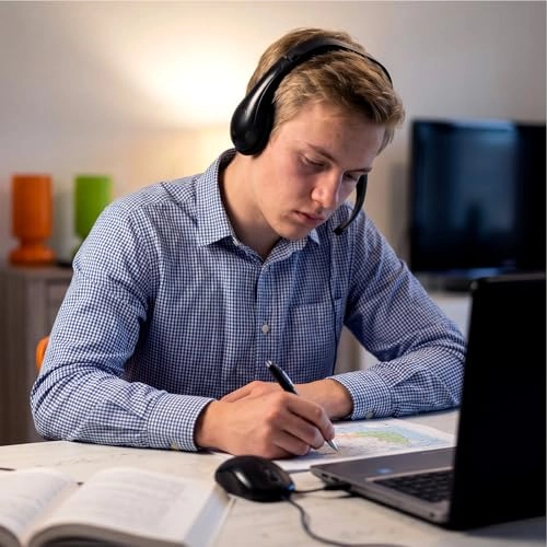 IM3734 Wired Headphone 10 Pack