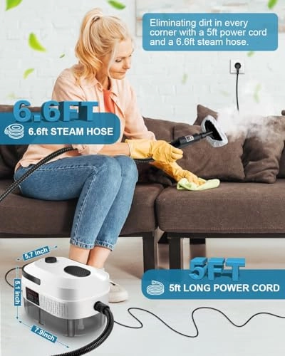 Handheld Steam Cleaner - 3 BAR 37OZ