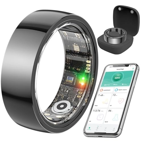 Smart Health Ring - Blood Pressure Monitor Heart Rate Blood Oxygen