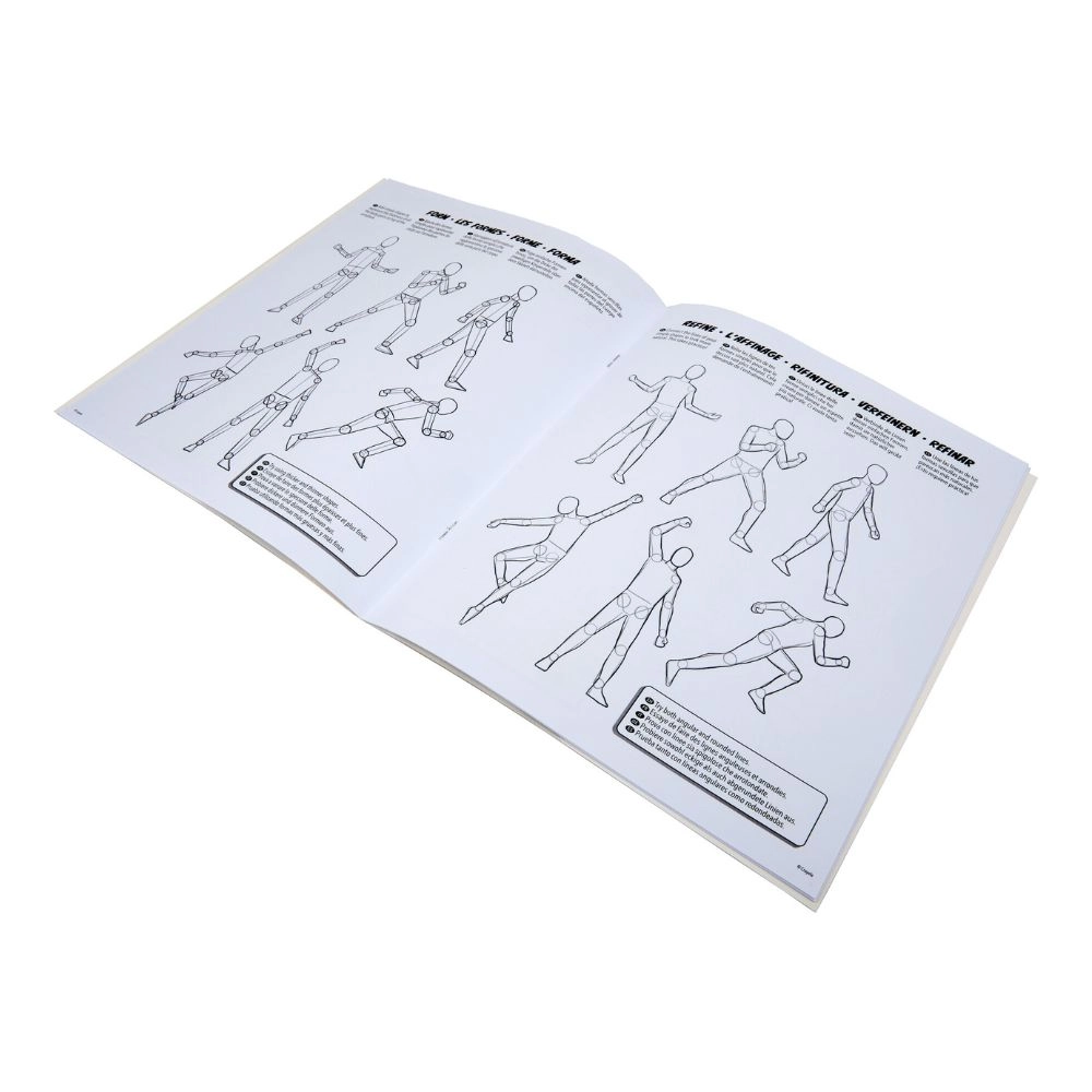 Learn To Draw Your Own Manga Drawing Kit - 10 x SuperTips markers 10 x colored pencils 5 x sketching pencils