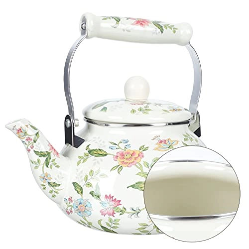 Porcelain Teapot - Ceramic Enameled 2. 5L