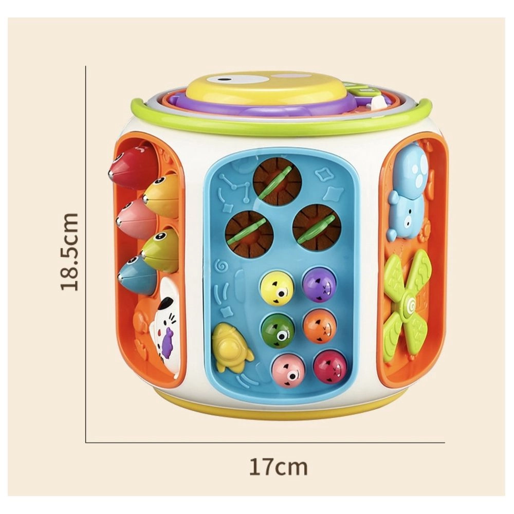 Multi-Activity 9-Sided Educational Toy - 18m+