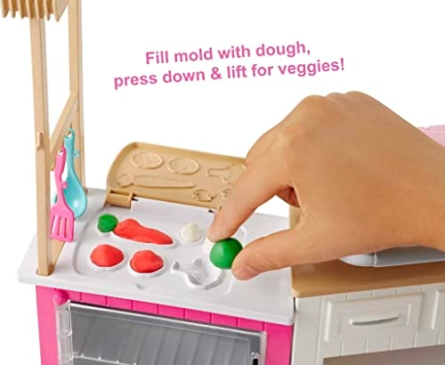Cake Decorating Playset - Blonde Doll Baking Counter