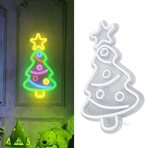 Christmas Trees Neon Light - USB Powered