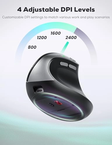 MD280 Ergonomic Vertical Mouse - Wireless