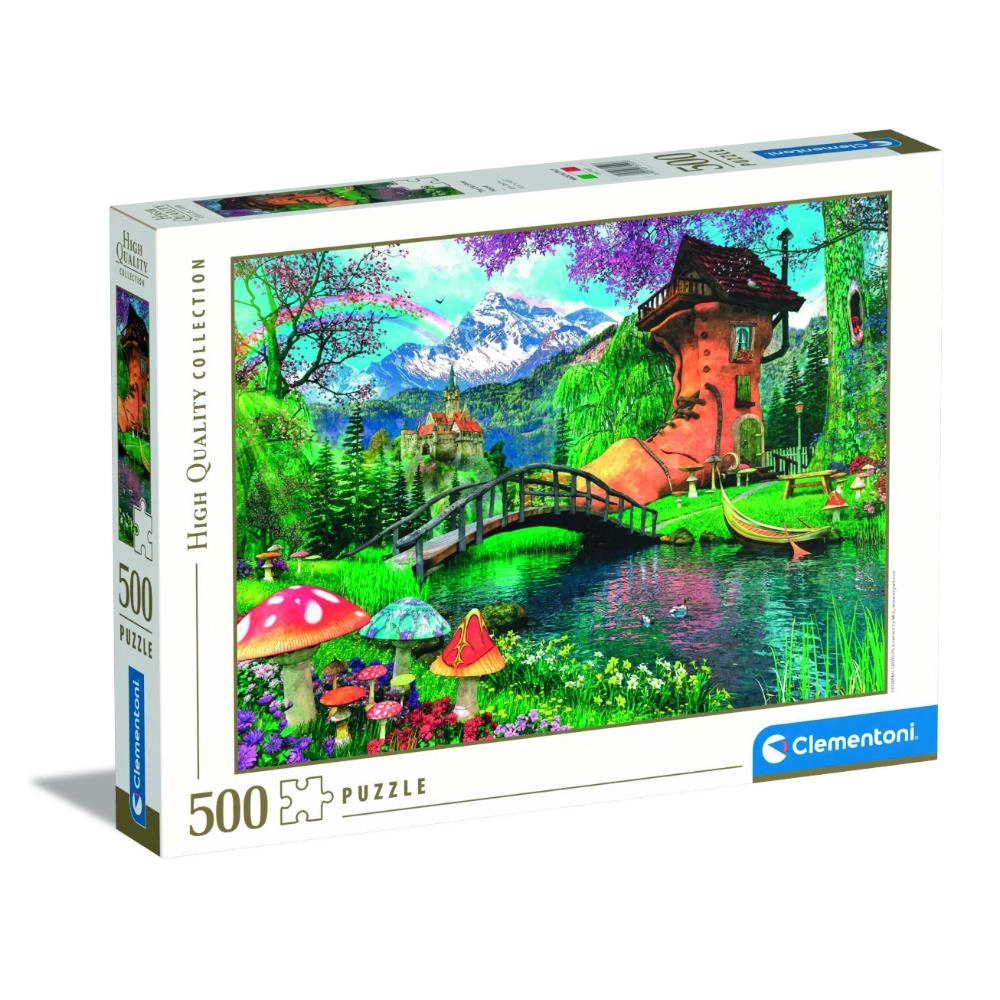 Old Shoe House Puzzle (527-35522) - 500 pcs