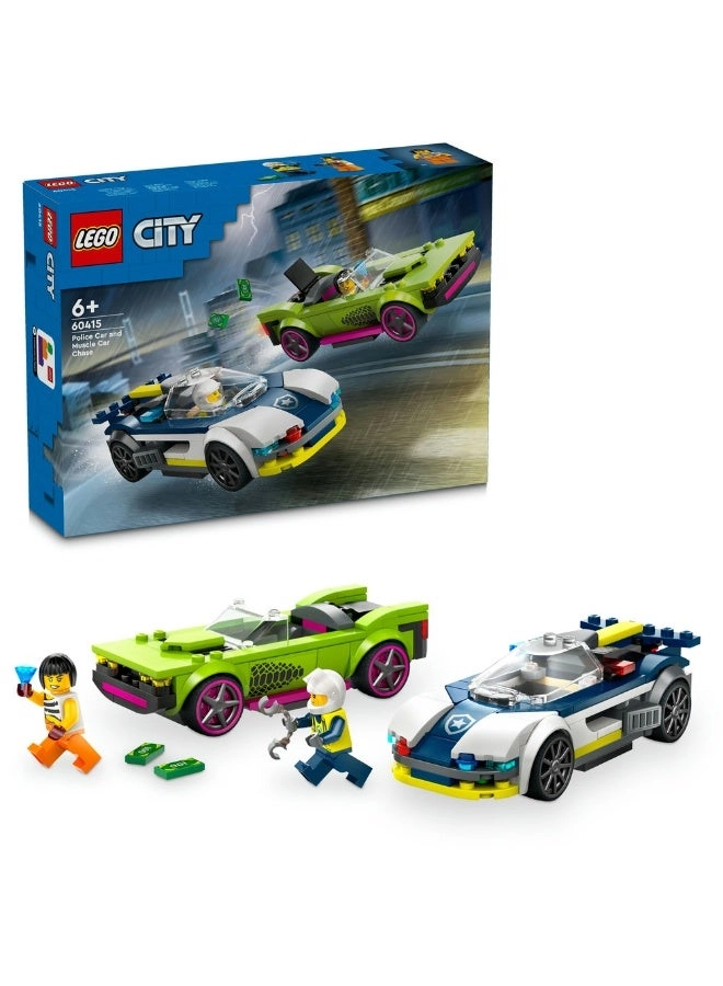 City Police Car and Muscle Car Chase (60415)