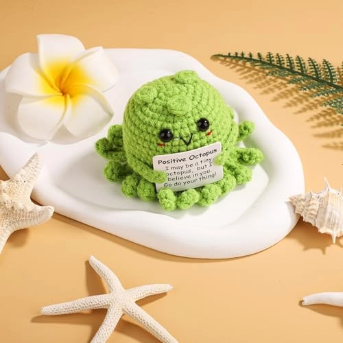 Octopus Crochet 6.7 cm - Handmade Multicolored