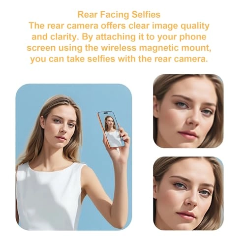 Phone Selfie Screen - 2.01-inch HD Bluetooth Magnetic