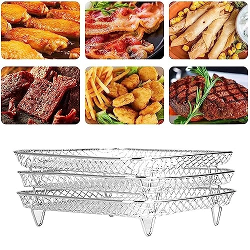 Three-tier Air Fryer Grilling Rack - 304 stainless steel 1