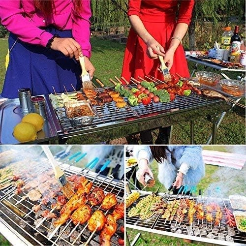 Portable Stainless Steel Charcoal Grill - Charcoal