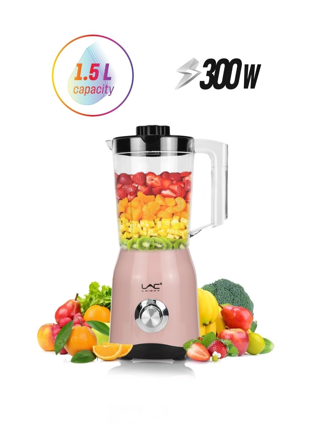 LAC LAICHY L-5605 - Personal blender and grinder combo Portable smoothie cups Coffee cup with seal cover
