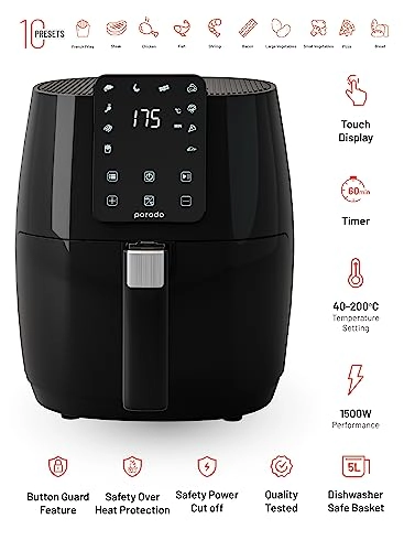 Lifestyle Advanced Air Fryer PD-LSARFR-BK