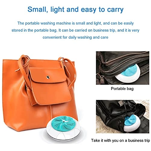 Mini Portable Turbo Automatic Electric Washing Machine - 1KG USB