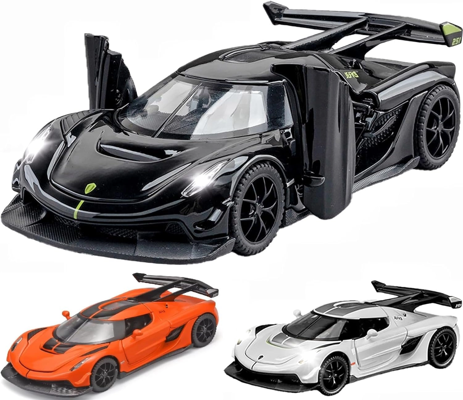 Alokik Enterprise Koenigsegg Jesko Sports - 1:32 Scale 1.00 Count