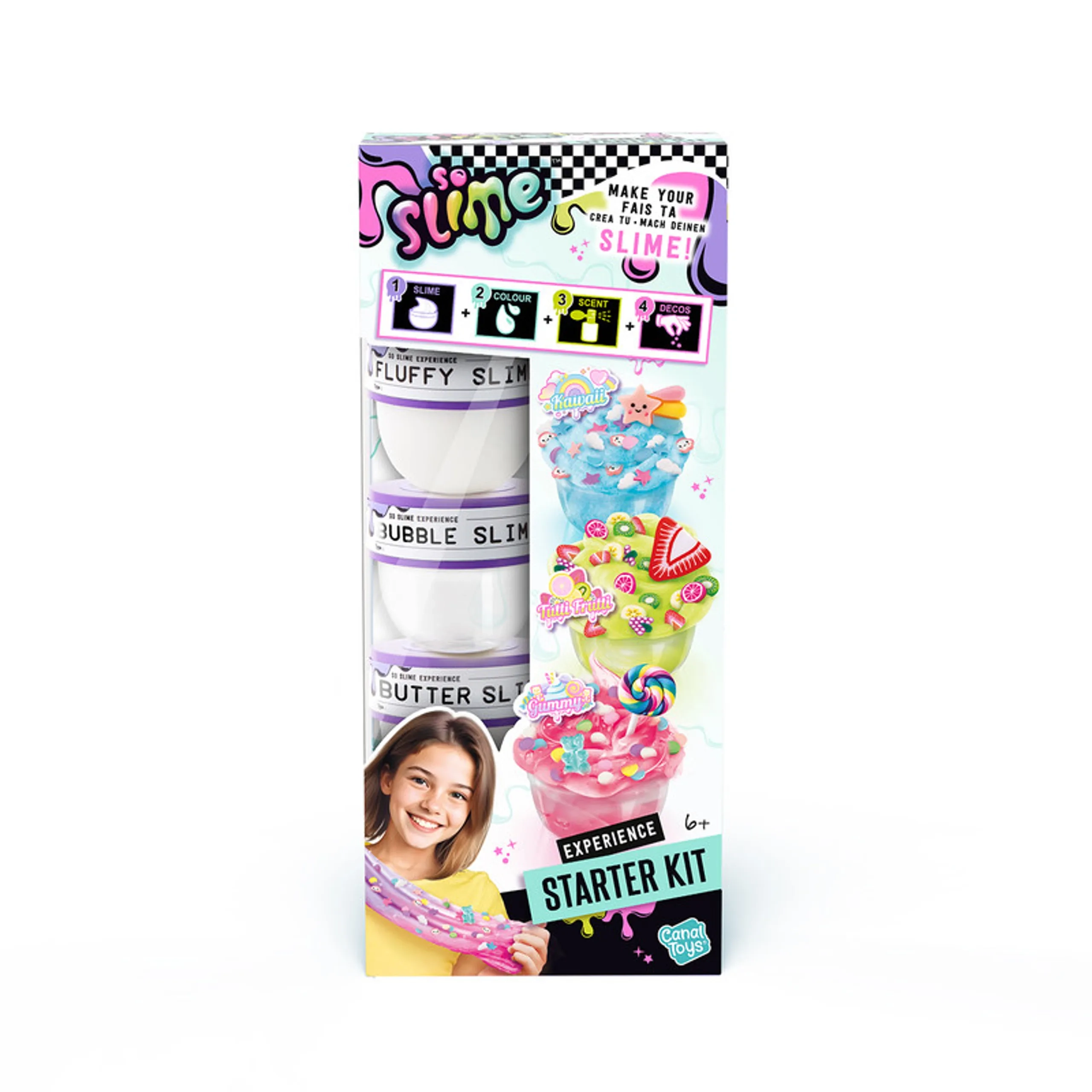 Canal Toys Slime Experience Starter Kit - 6+ years