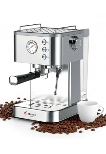 Espresso Coffee Machine 20 Bar ULKA Pump & Milk ME-ECM2048
