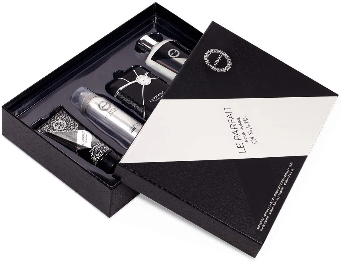 ARMAF Le Parfait Eau De Parfum + Perfumed Body Spray + Shampoo + Shower Gel - Eau de Parfum 4 Pieces