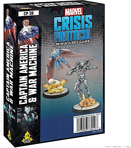 MARVEL: Crisis Protocol - Captain America and War Machine