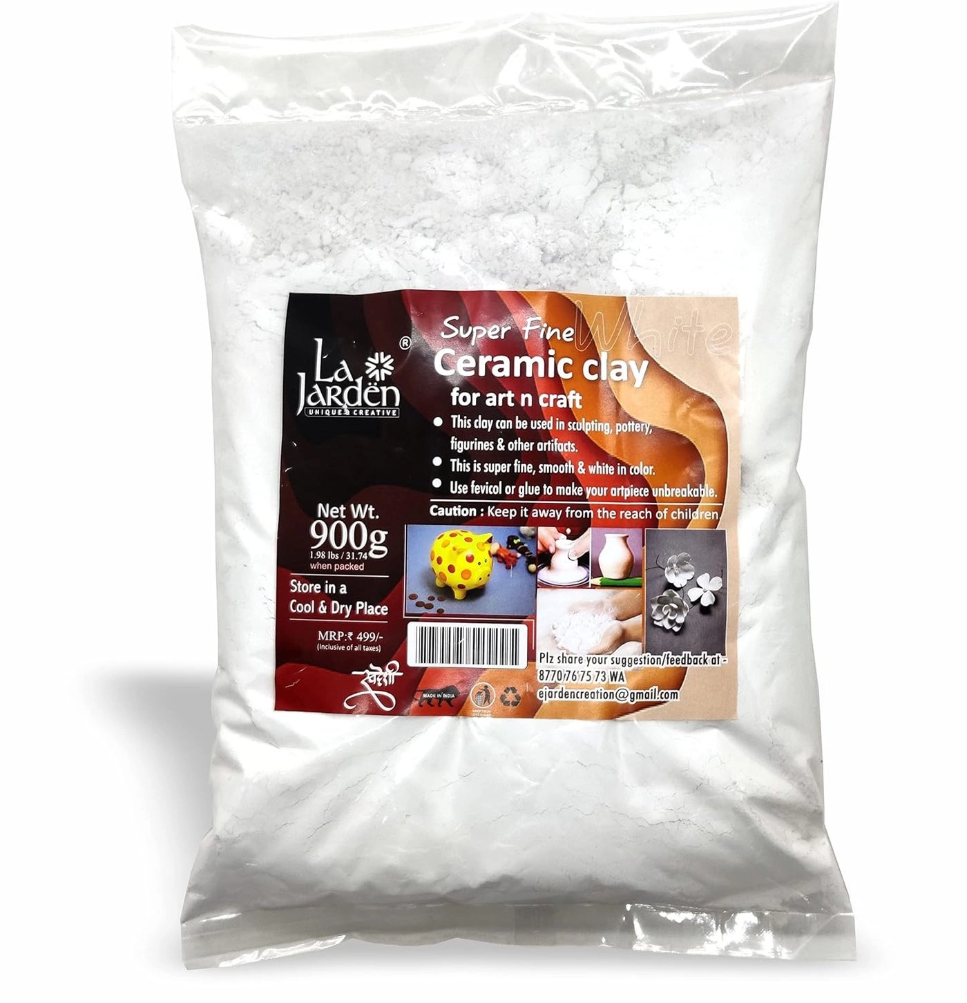 Ceramic fine Clay Powder - 900g
