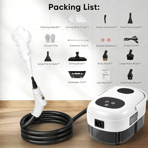Handheld Steam Cleaner - 3 Bar 1100ml
