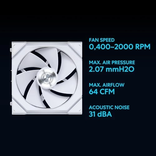 UNI FAN SL Wireless - 120mm Reverse Airflow ARGB