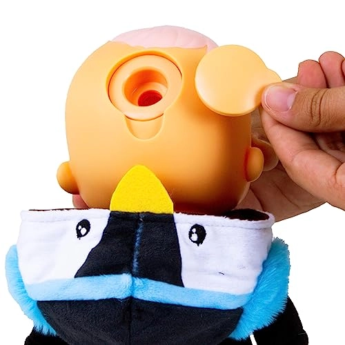 Izzy Baby Doll - 9" Cries Real Tears Blue Penguin Themed Pajamas Ages 18 months+