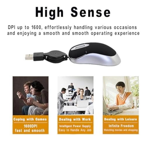 Mini Wired Mouse - USB