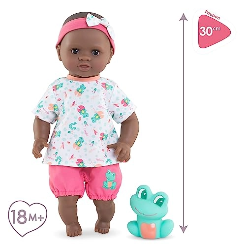Alyzée Bath Baby Doll - 30 cm Vinyl Sleeping Eyes Ages 18 months+