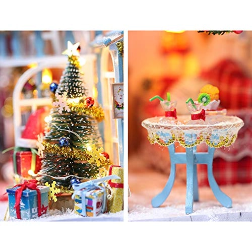 DIY Miniature Dollhouse Kit - Tiny House 1:24