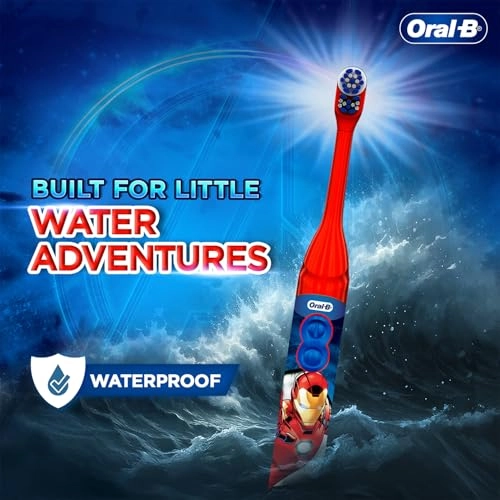 Kids Battery Brush - Spiderman 3+ Years