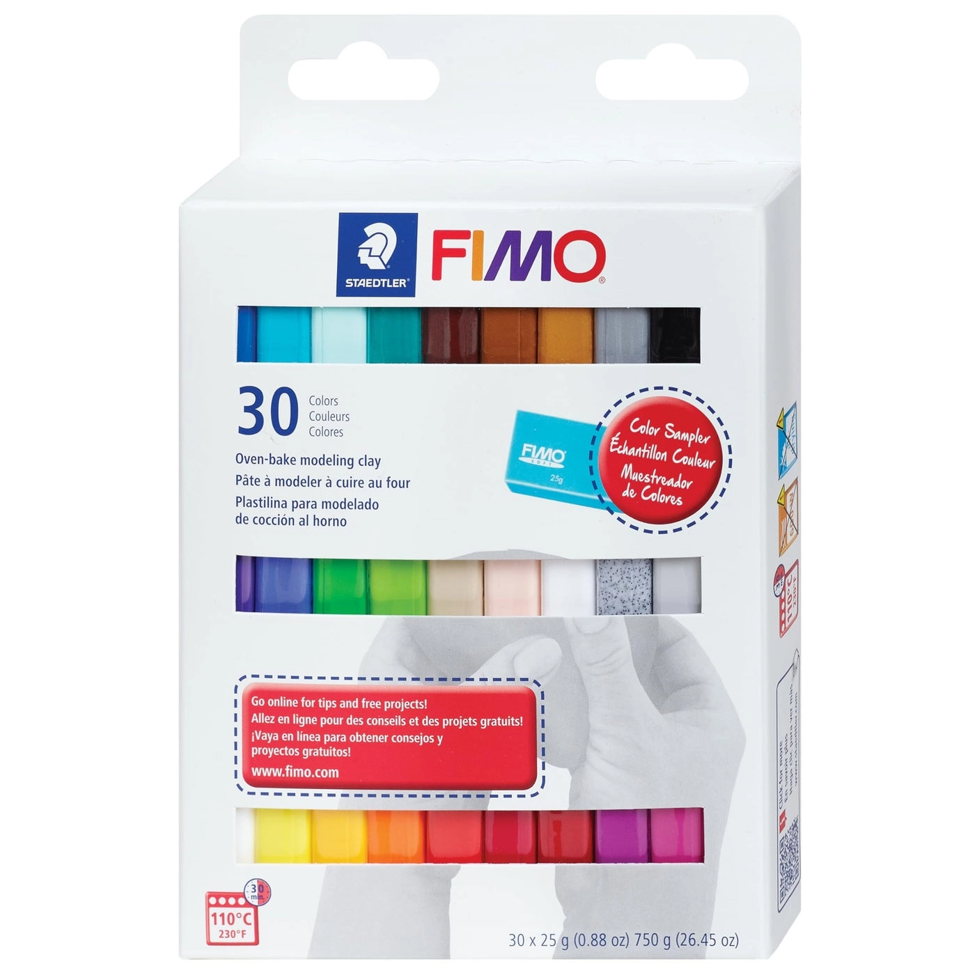 Staedtler FIMO Soft Polymer Clay - 30 pcs.
