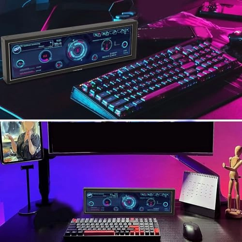 CPU Monitor - 1920x480 8.8 Inches