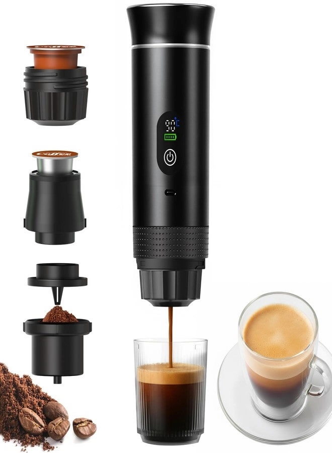 chufa 3-in-1 Espresso Coffee Maker - 80 ml Ground Coffee, Small & Large Capsules