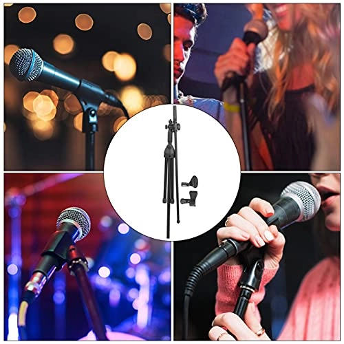 Tripod Boom Microphone Stand - 360 Degrees Rotation 139cm
