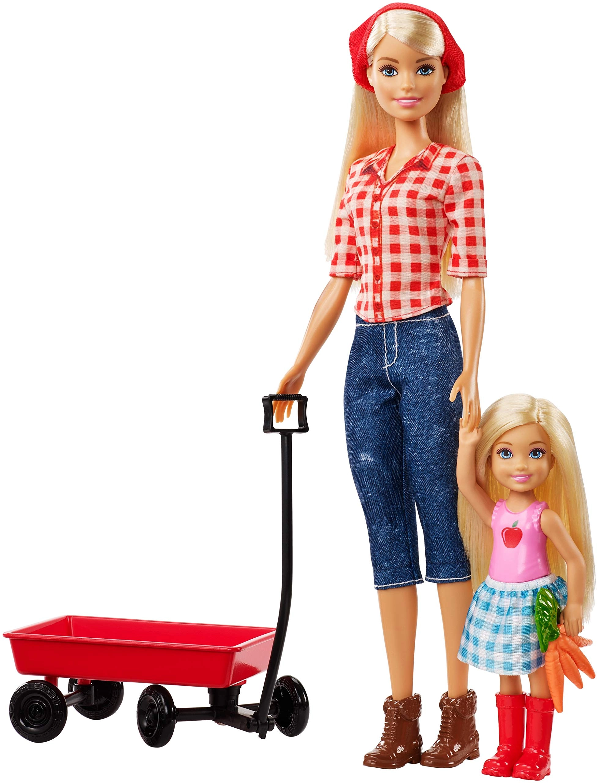 Barbie Sweet Orchard Farm - 2 Piece Wagon & Carrots Ages 3+
