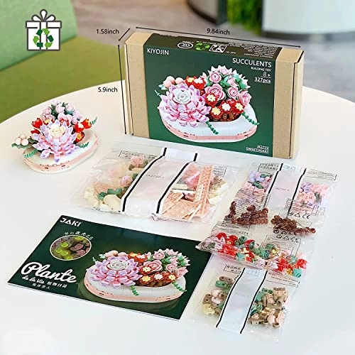 Succulents Building Set - 327 pcs