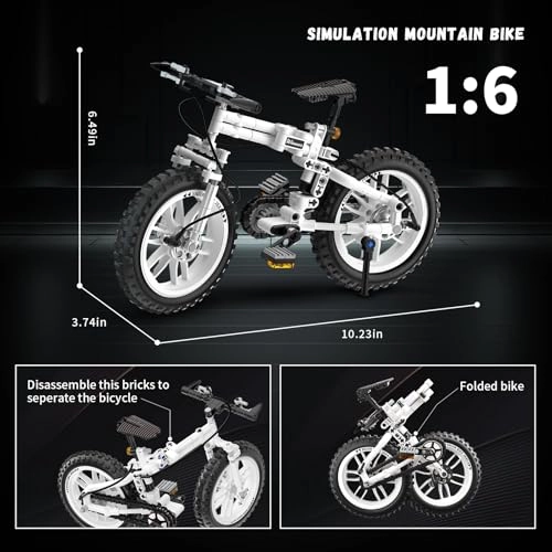 Foldable 1:6 Bicycle - 246 pcs