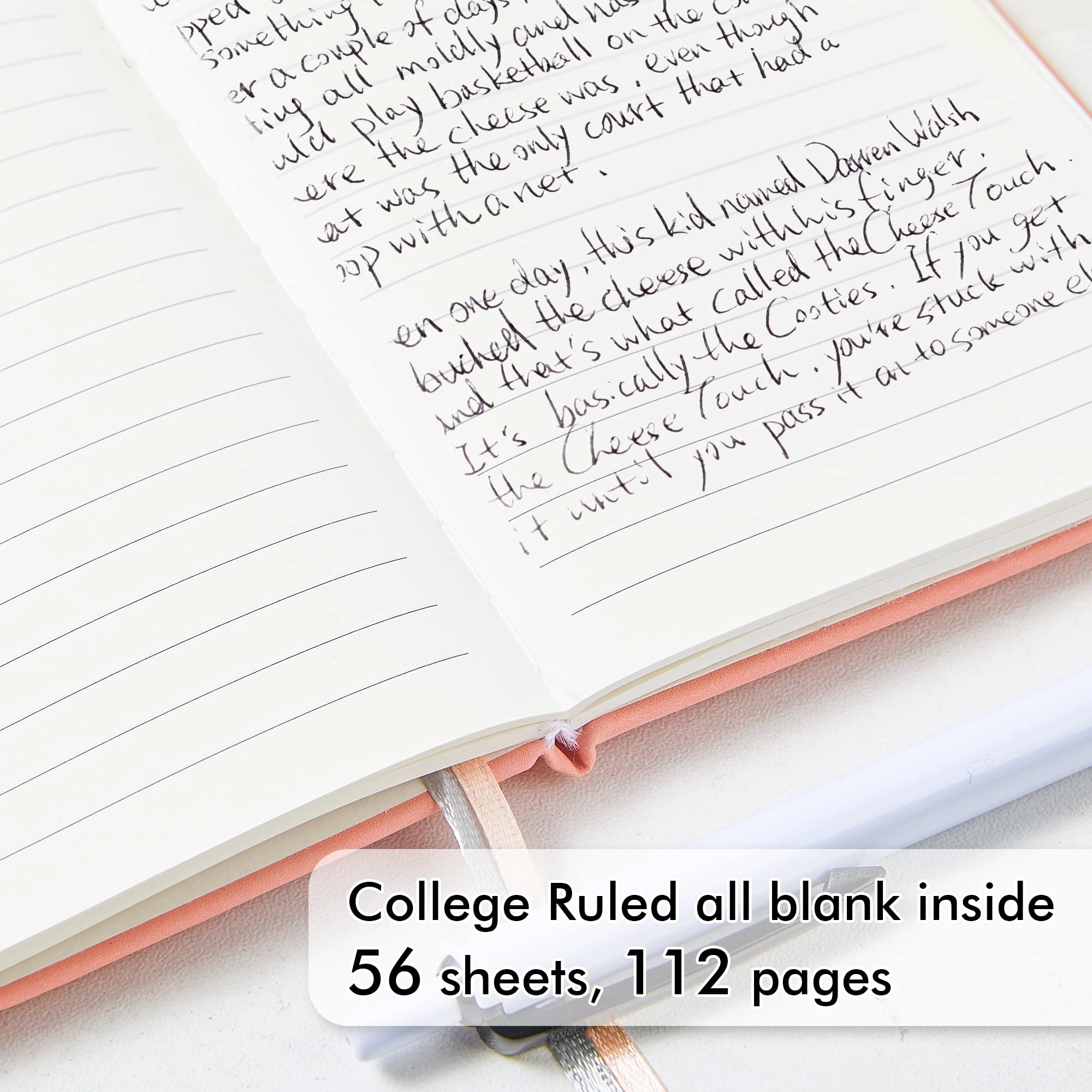 Pocket Notebook A6 Hardcover - Lined 56 Sheets