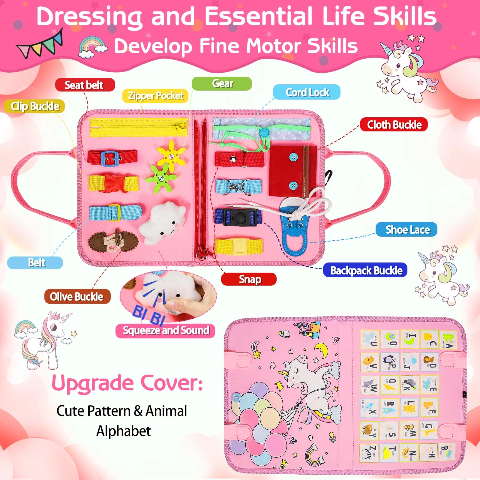 Alphabet Busy Board - 3 years+