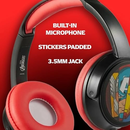 Spiderman On-Ear Headphones Wired Headphone