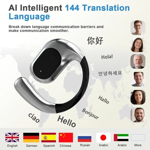 AI Language Translator - Wireless Earbud